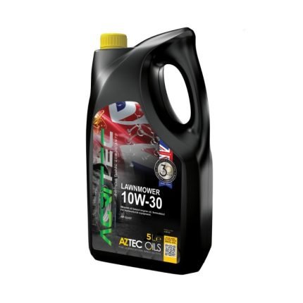 Aztec Agritec Lawnmower OIL 10W-30 – 5 Litre (Box of 4) – Harlow Lubricants