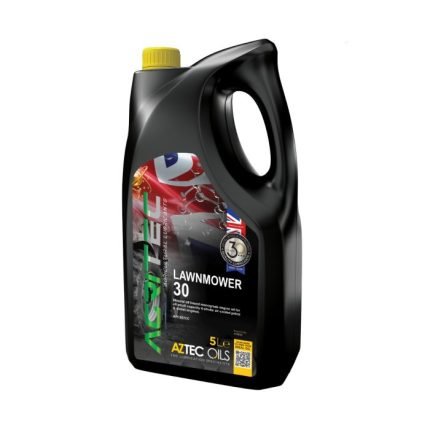 Aztec Lawnmower OIL SAE 30 – 5 Litre (Box of 4) – Harlow Lubricants