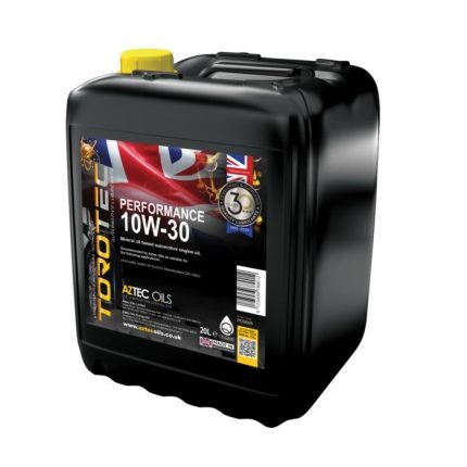 Aztec Torotec Performance 10W-30 Mineral – 20 Litre – Harlow Lubricants