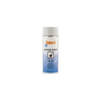 Ambersil Acrylic Paint – Rittal Grey RAL 7035 – 400ml (Box of 6) – Harlow Lubricants
