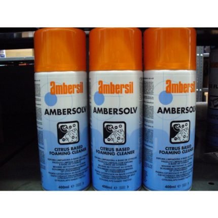 Ambersil Ambersolv Foaming Cleaner – 400ml (Box of 12) – Harlow Lubricants