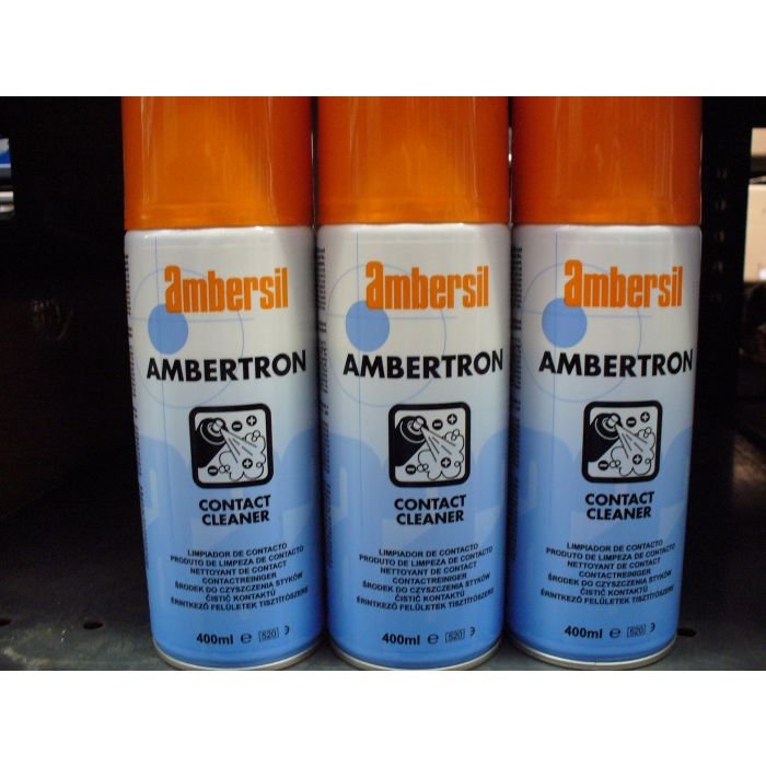 Ambersil Ambertron Contact Cleaner – 400ml (Box of 12) Ambersil Ambertron Contact Cleaner – 400ml (Box of 12) – Harlow Lubricants