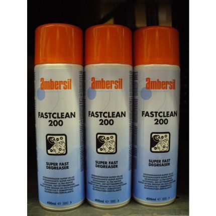 Ambersil Fast Clean 200 – 400ml (Box of 12) – Harlow Lubricants
