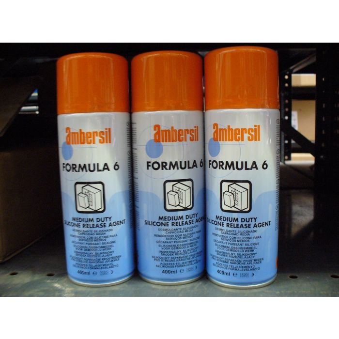Ambersil Formula 6 Release Agent – 400ml (Box of 12) – Harlow Lubricants