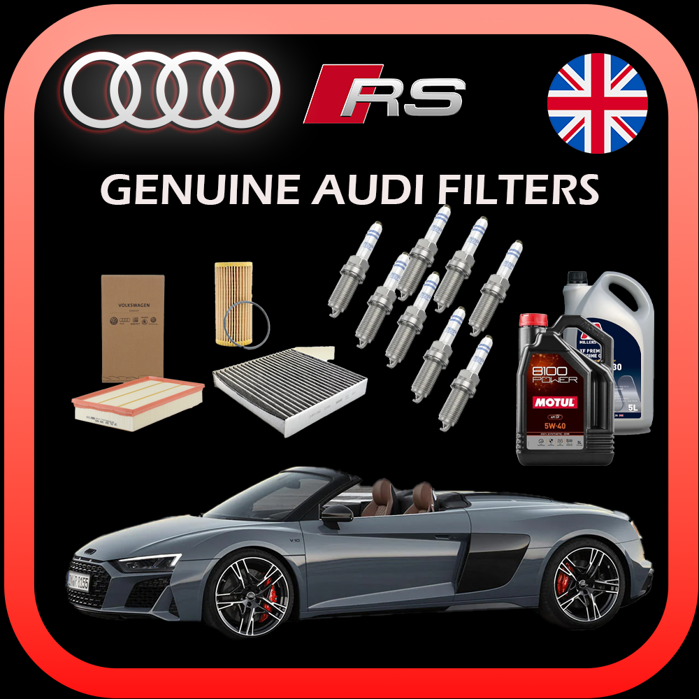 Audi R8 service kit & genuine filters Audi R8 service kit & genuine filters