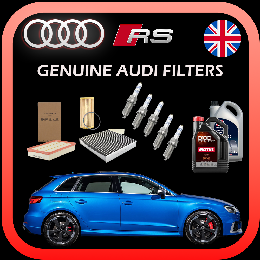 Audi RS3 8V service kit & genuine filters Audi RS3 8V service kit & genuine filters