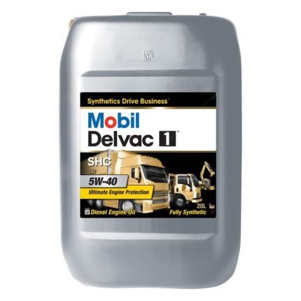 Mobil Delvac 1 SHC 5W-40 – 20 Litre – Harlow Lubricants