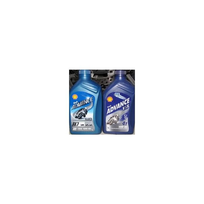 Shell Advance 4T AX7 10W-40 – 1 Litre (Box of 12) Shell Advance 4T AX7 10W-40 – 1 Litre (Box of 12) – Harlow Lubricants