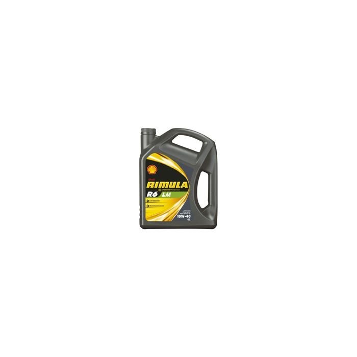 Shell Rimula R6LM 10W-40 – 5 Litre (Box of 3) Shell Rimula R6LM 10W-40 – 5 Litre (Box of 3) – Harlow Lubricants