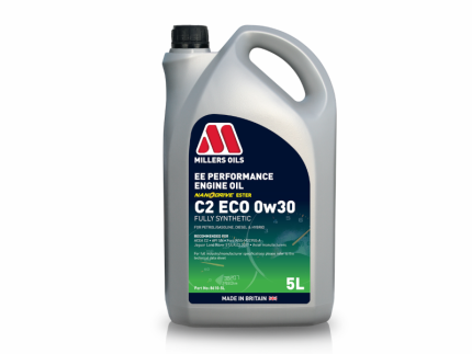 Millers EE Performance 0W-30 C2 Eco 5L - 8610GGB - Cox Motor Parts