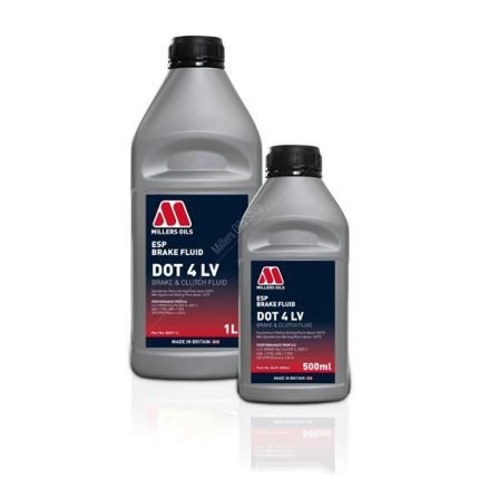Millers ESP Brake Fluid DOT 4 LV