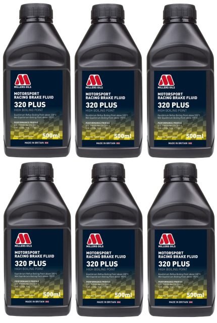 Millers Motorsport Racing Brake Fluid 320 PLUS- 500ml