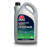 Millers Oils EE Performance C5 Eco 5w20 5L - 8612GGB - Cox Motor Parts