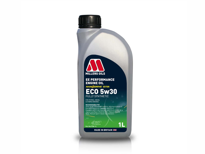 Millers Oils EE Performance Engine Oil ECO 5W-30 1 Litre - 7706JEP - Cox Motor Parts
