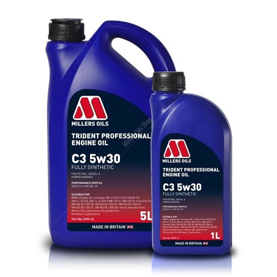 Millers Trident Professional C3 5w30 (5999) Millers Trident Professional C3 5w30 (5999)