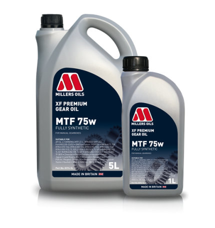 Millers XF Premium MTF 75w (8374) - Manual Transmission Fluid for gearbox / diff