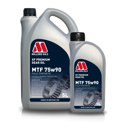 Millers XF Premium MTF 75w90 (8376) - Manual Transmission Fluid for gearbox / diff