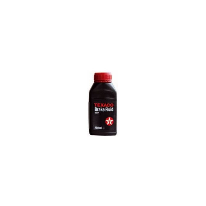 TEXACO BRAKE FLUID DOT 4 x 250ml (Box of 24) TEXACO BRAKE FLUID DOT 4 x 250ml (Box of 24)